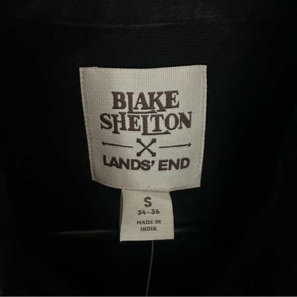 Blake Shelton x Lands' End Big Corduroy Work Shirt - Picture 6 of 10